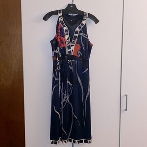 Elie Tahari Floral Print Dress